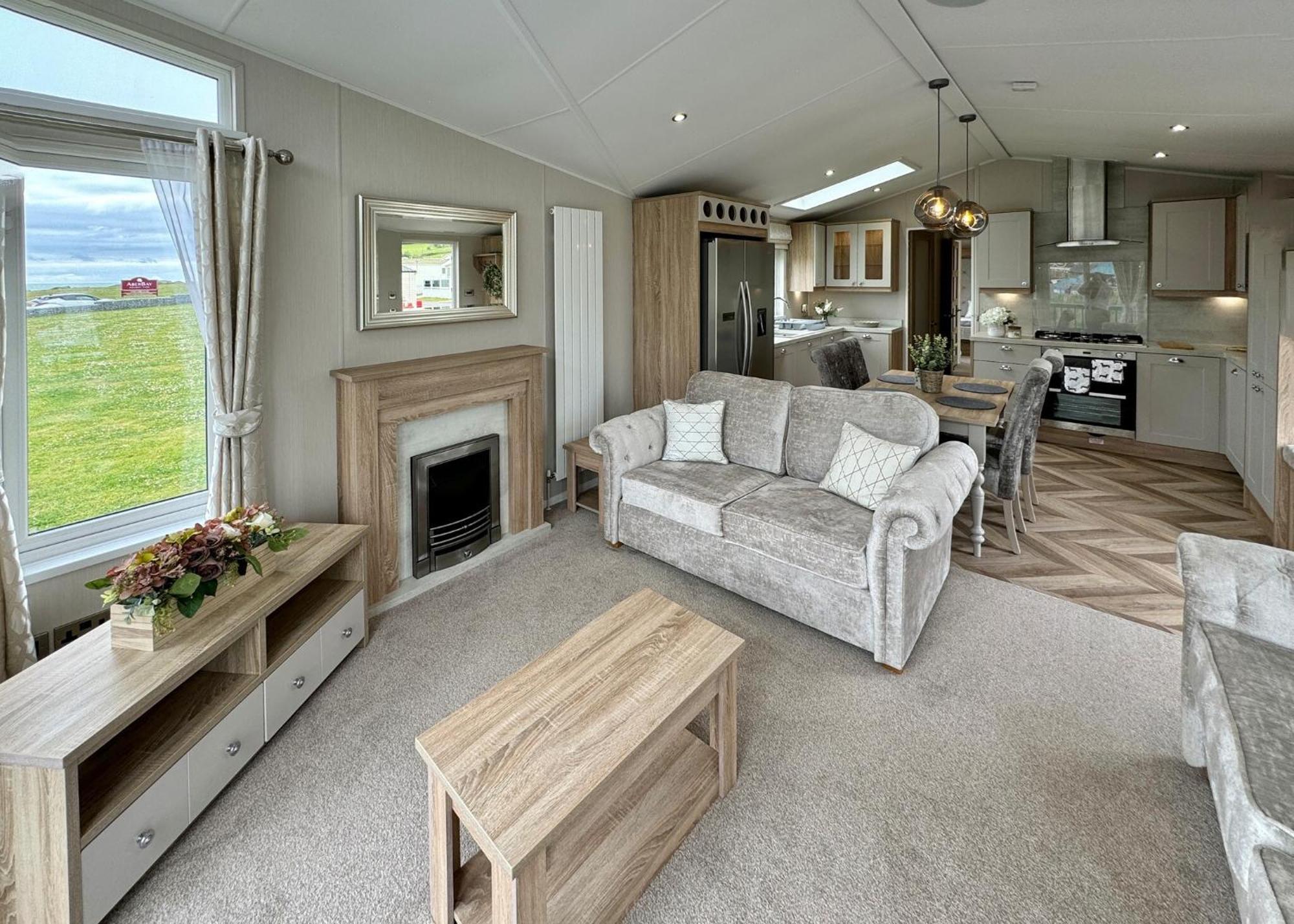 Aber Bay Holiday Park Aberystwyth Esterno foto